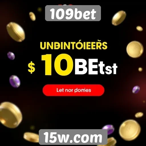 Novidades em promoções do 109bet